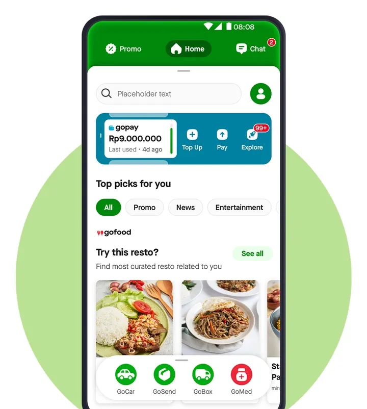 Cara Pesan GoBox di Aplikasi Gojek